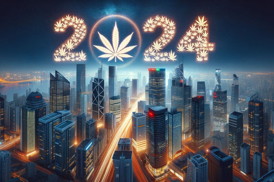 2024 avec cannabis leaf