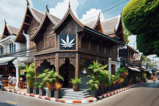 Dispensaire de cannabis en Thaïlande