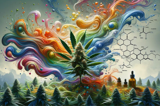 Des tourbillons artistiques avec le cannabis.