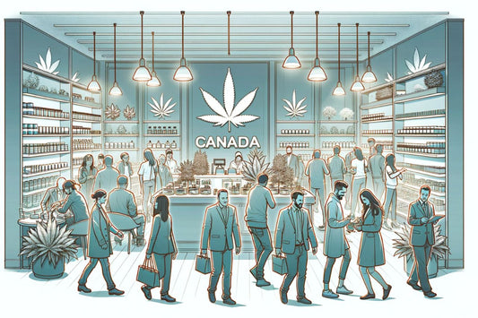 Dispensaire de cannabis canadien