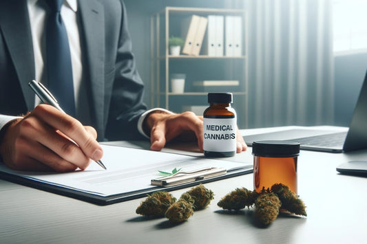Le cannabis médical sur la table