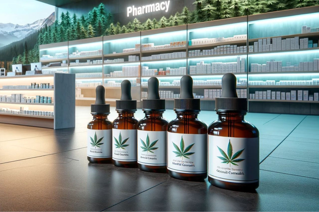 Teinture de cannabis en pharmacie