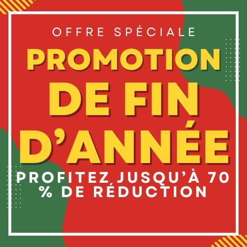 Vente de fin d'année – économisez 40–70 %