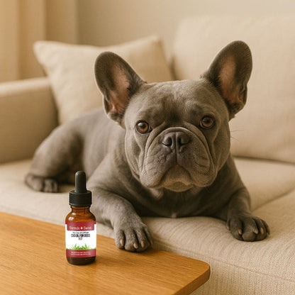 Huile de CBD pour chiens Bœuf