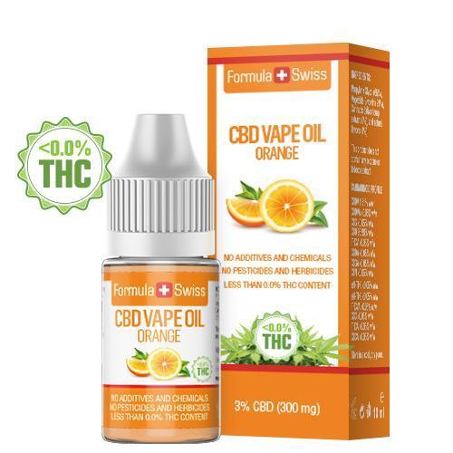 CBD huile d'orange