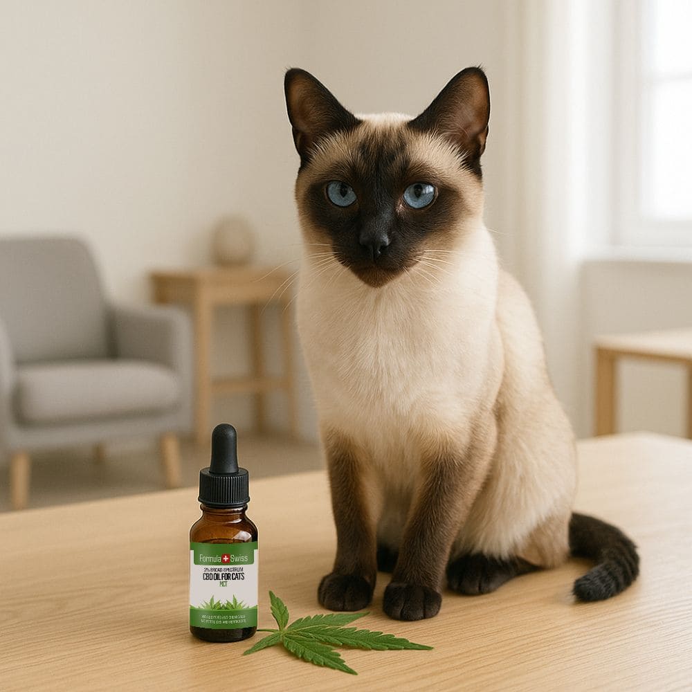 Huile de CBD pour chats MCT