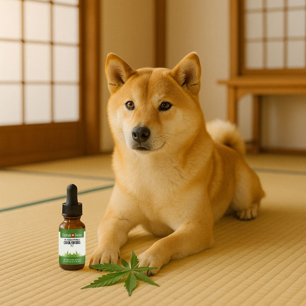 Huile de CBD pour chiens MCT