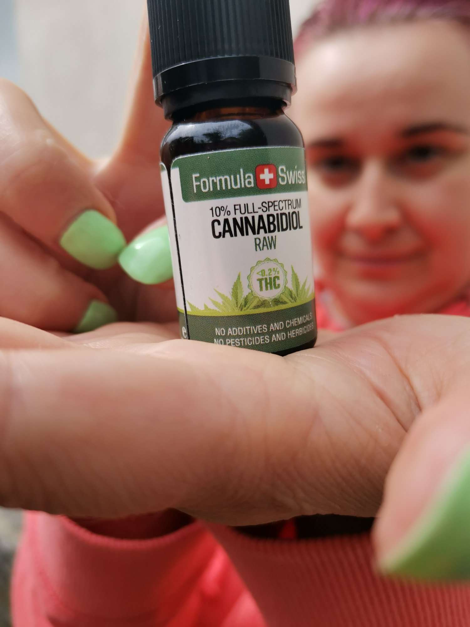 Formule Huile de CBD RAW biologique suisse