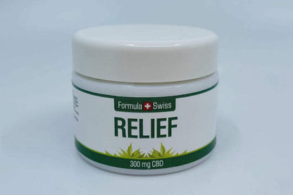 Formula Swiss CBD creme de soulagement